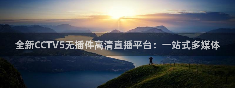 熊猫tv直播：全新CCTV5无插件高清直播平台：一站式多媒体